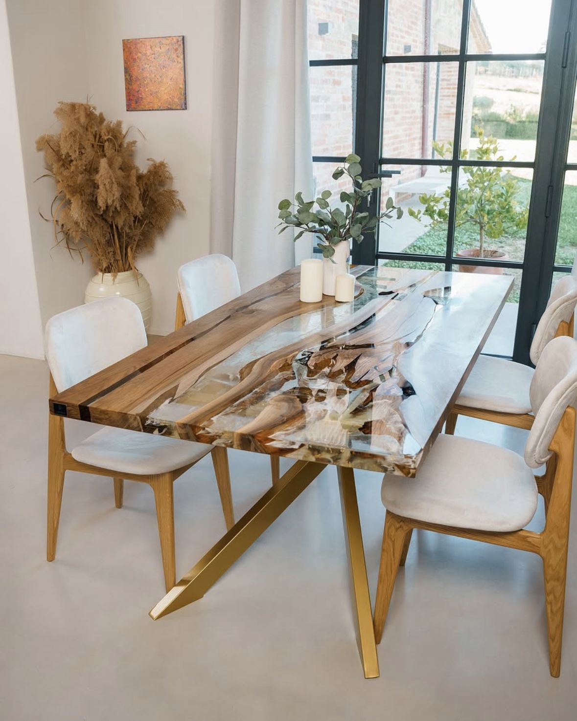 Mesa de comedor moderna