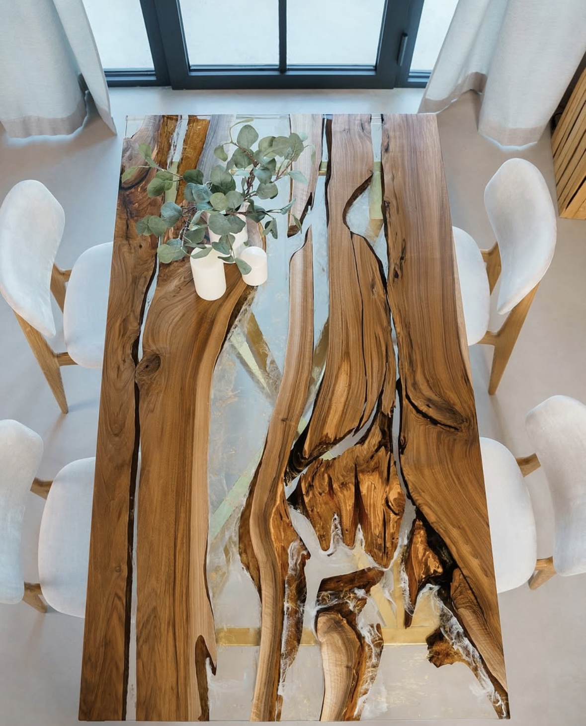 Mesa de comedor moderna