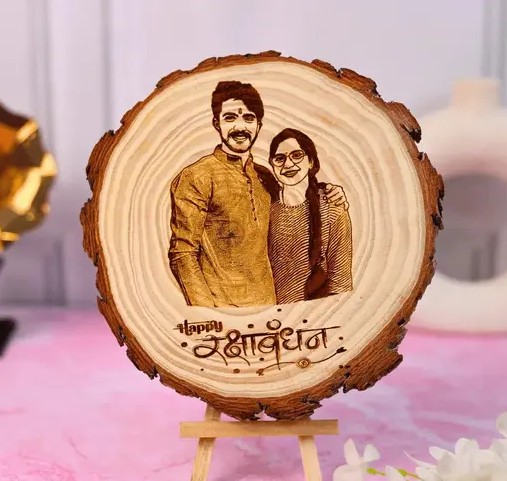 Personalized Wooden Photo Engraving