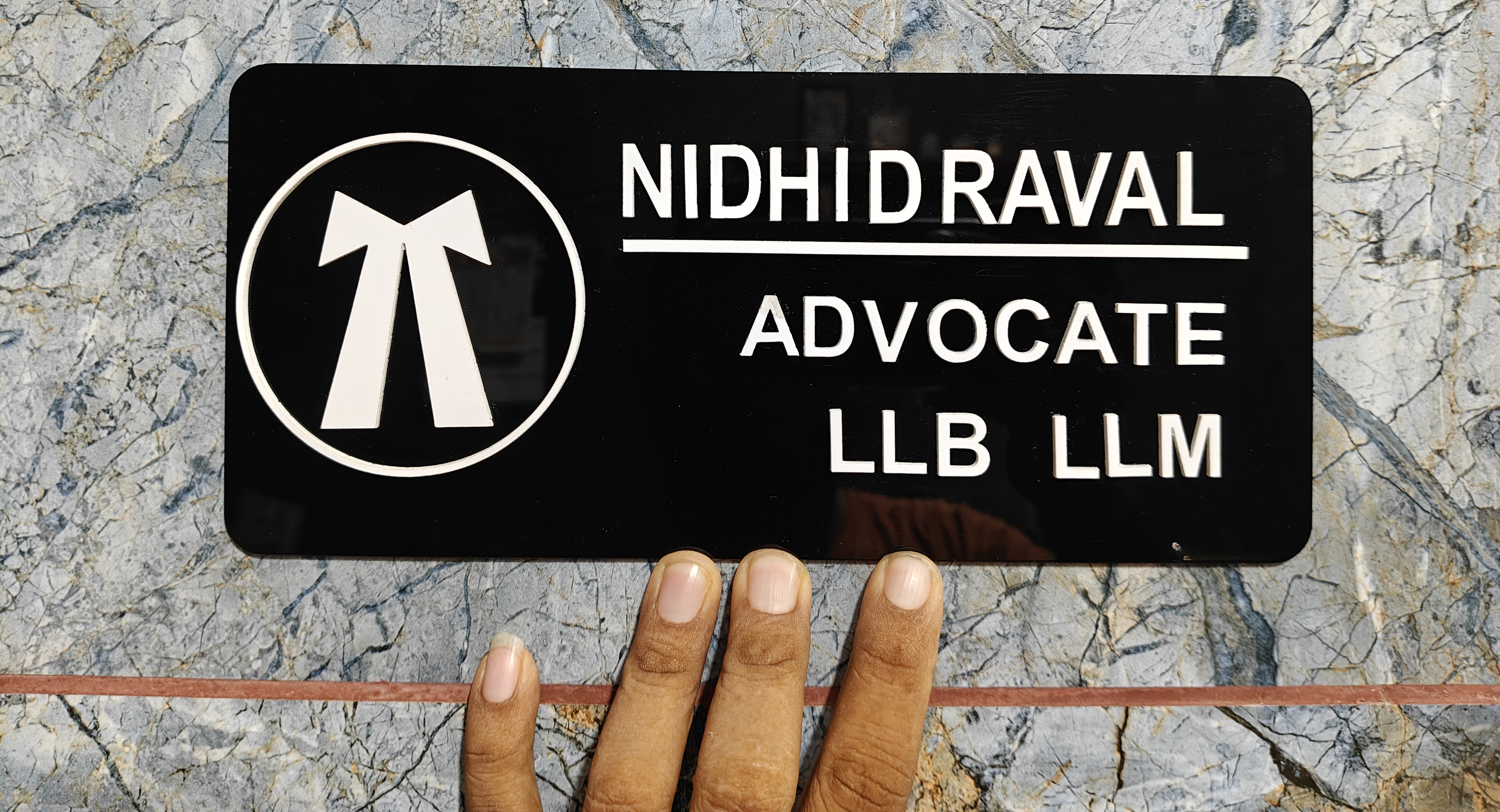 Personalized Home Door Name Plate