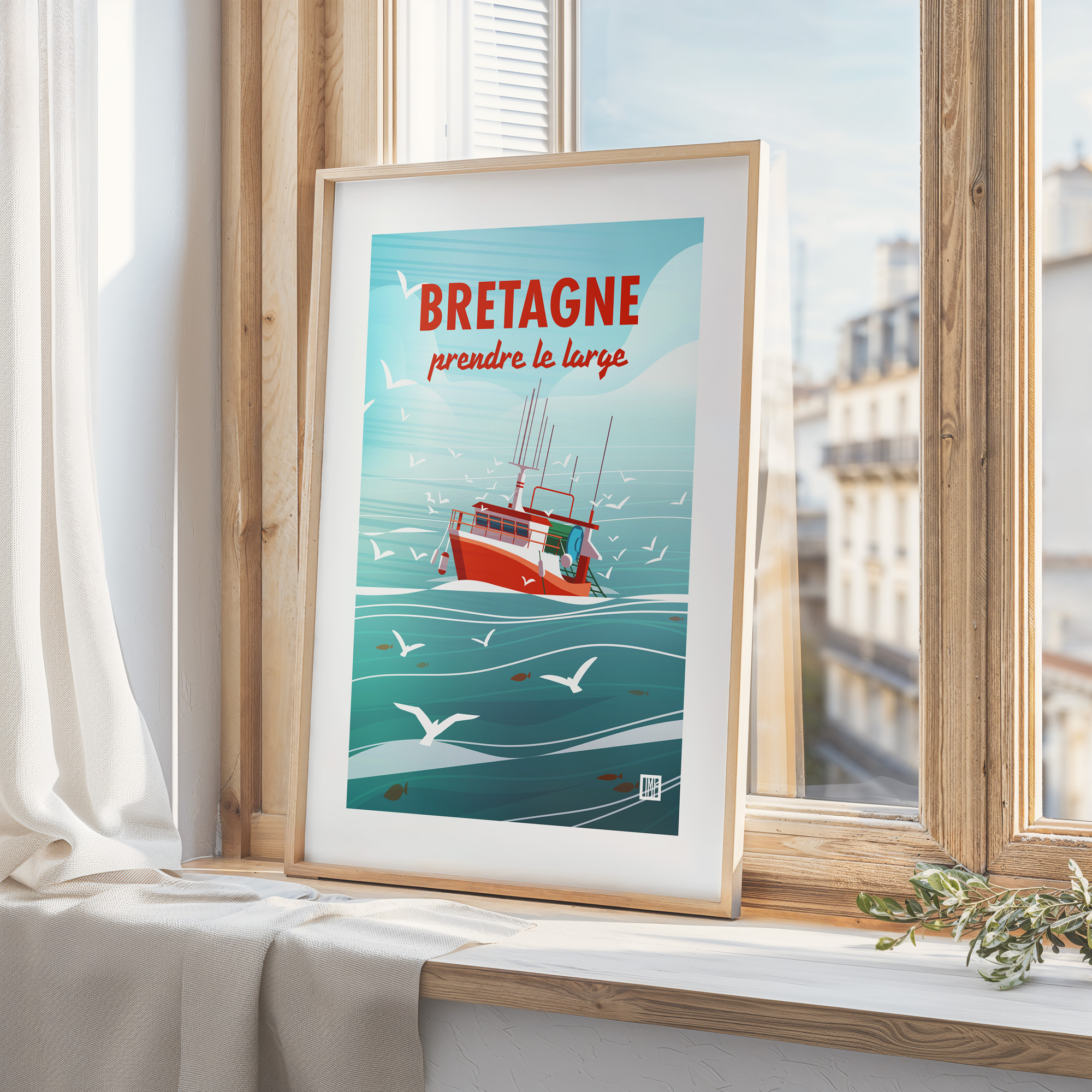 Bretagne - prendre le large (A4, A3 ou A2)