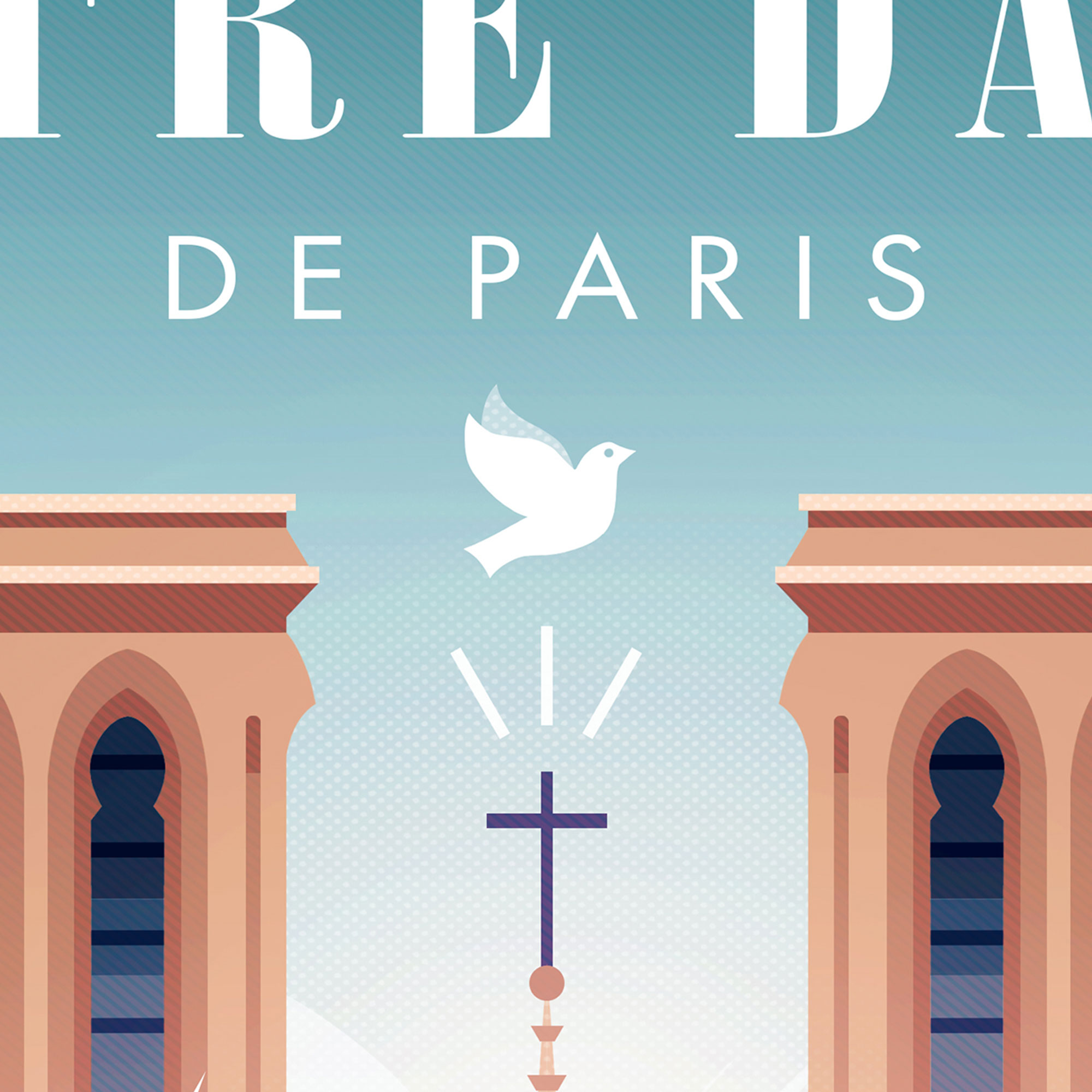 Notre Dame de Paris (A4, A3 ou A2)