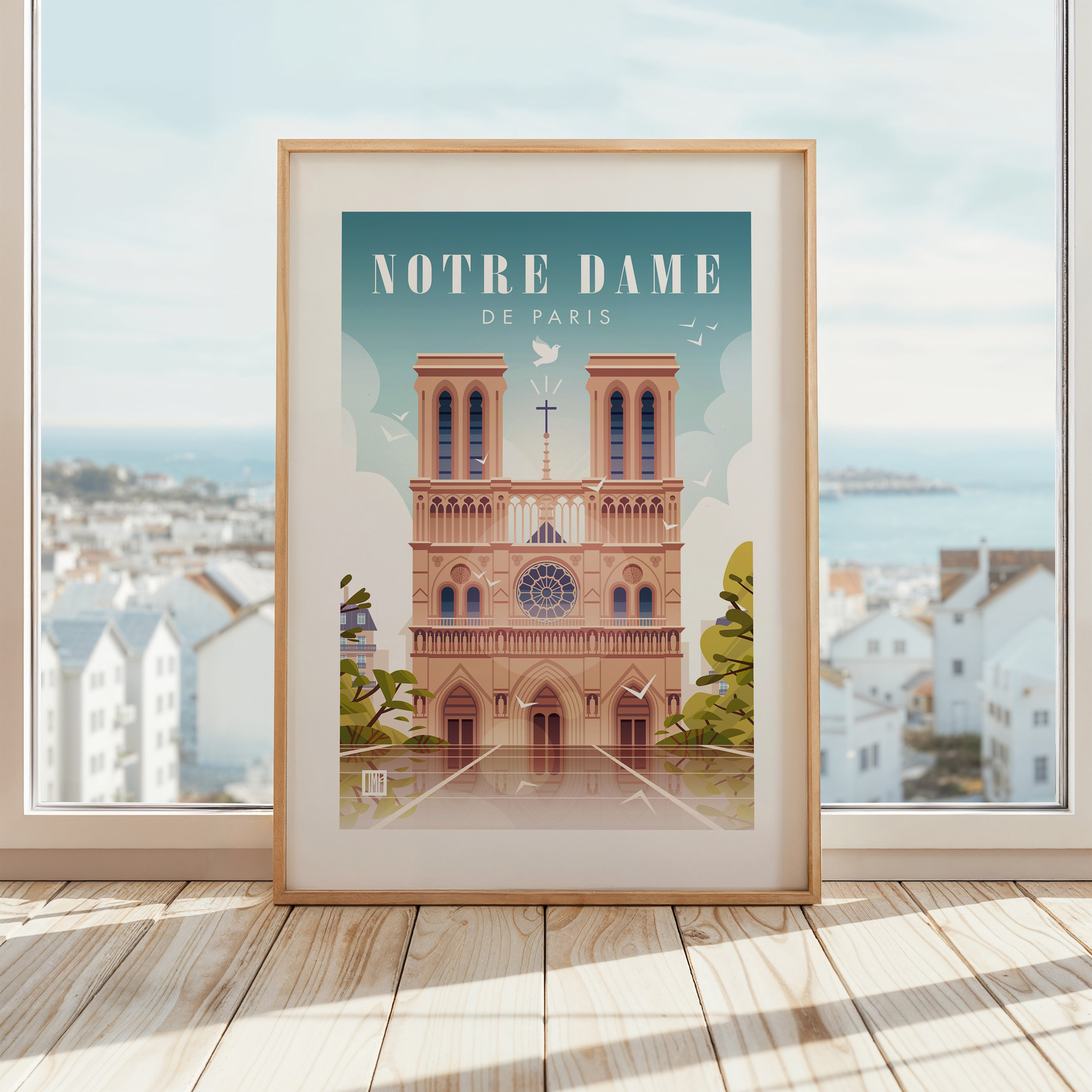 Notre Dame de Paris (A4, A3 ou A2)
