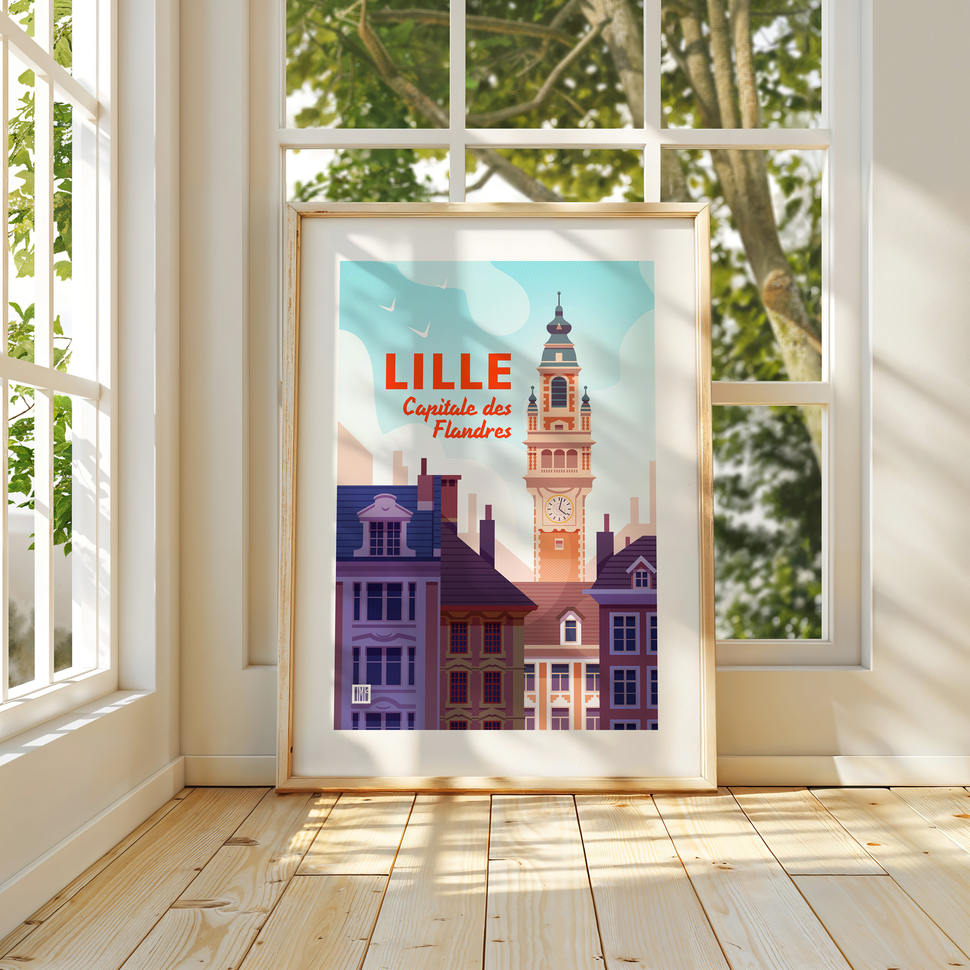 Lille capitale des Flandres (A4, A3 ou A2)