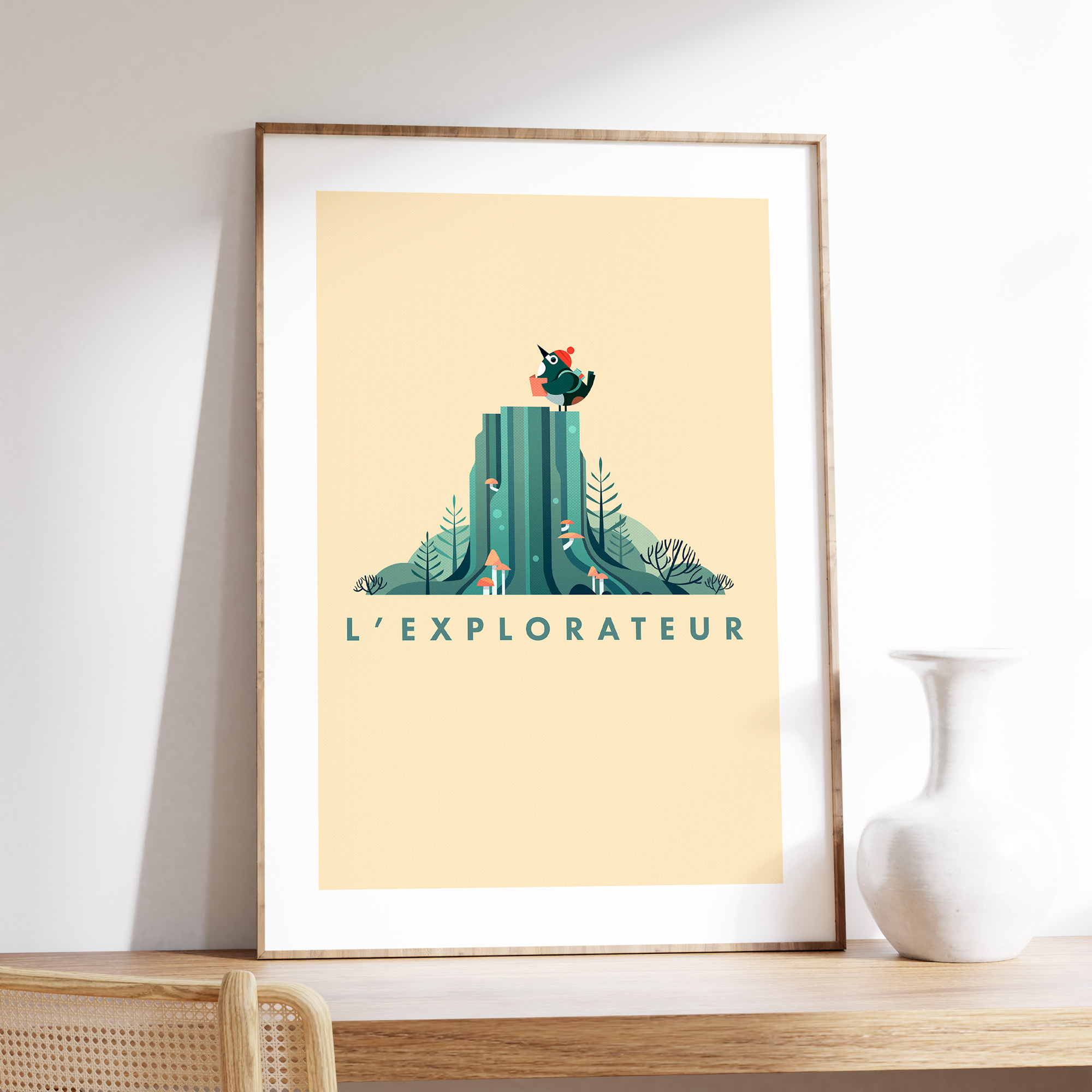 L'oiseau explorateur (A4, A3 ou A2)