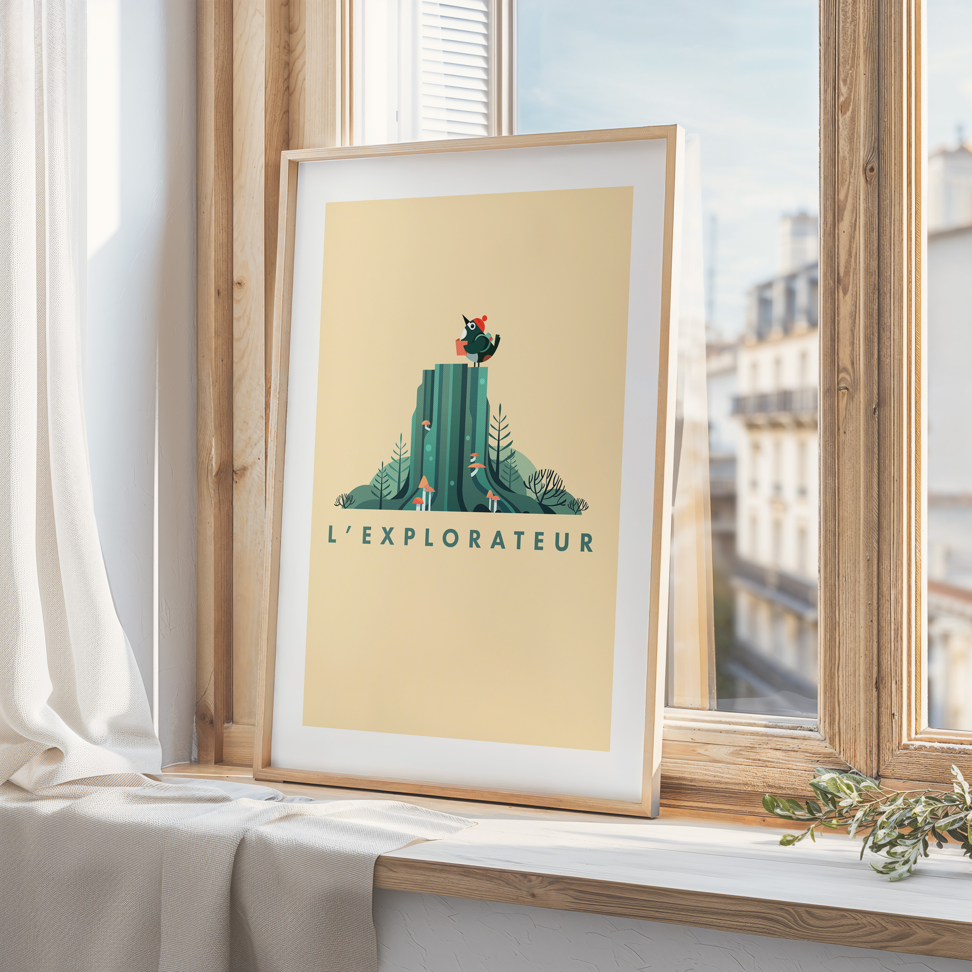 L'oiseau explorateur (A4, A3 ou A2)