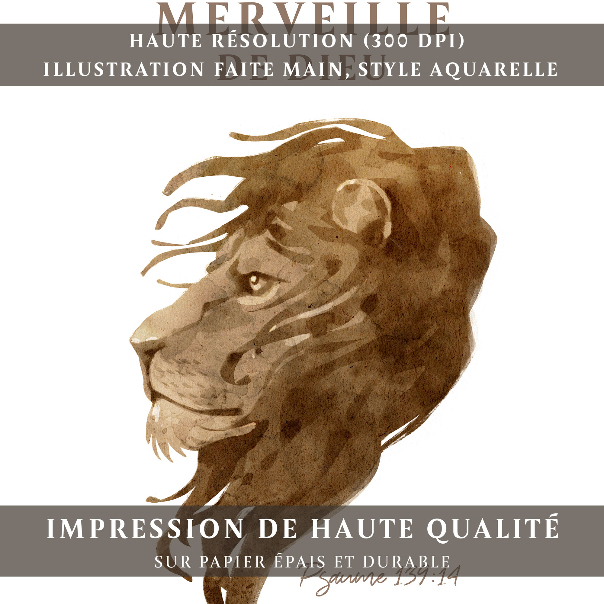 Psaume 139:14 - Je suis une merveille de Dieu