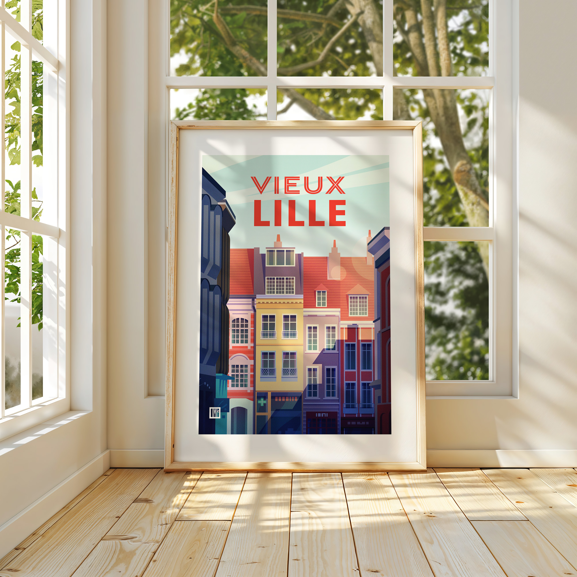 Affiche Vieux Lille