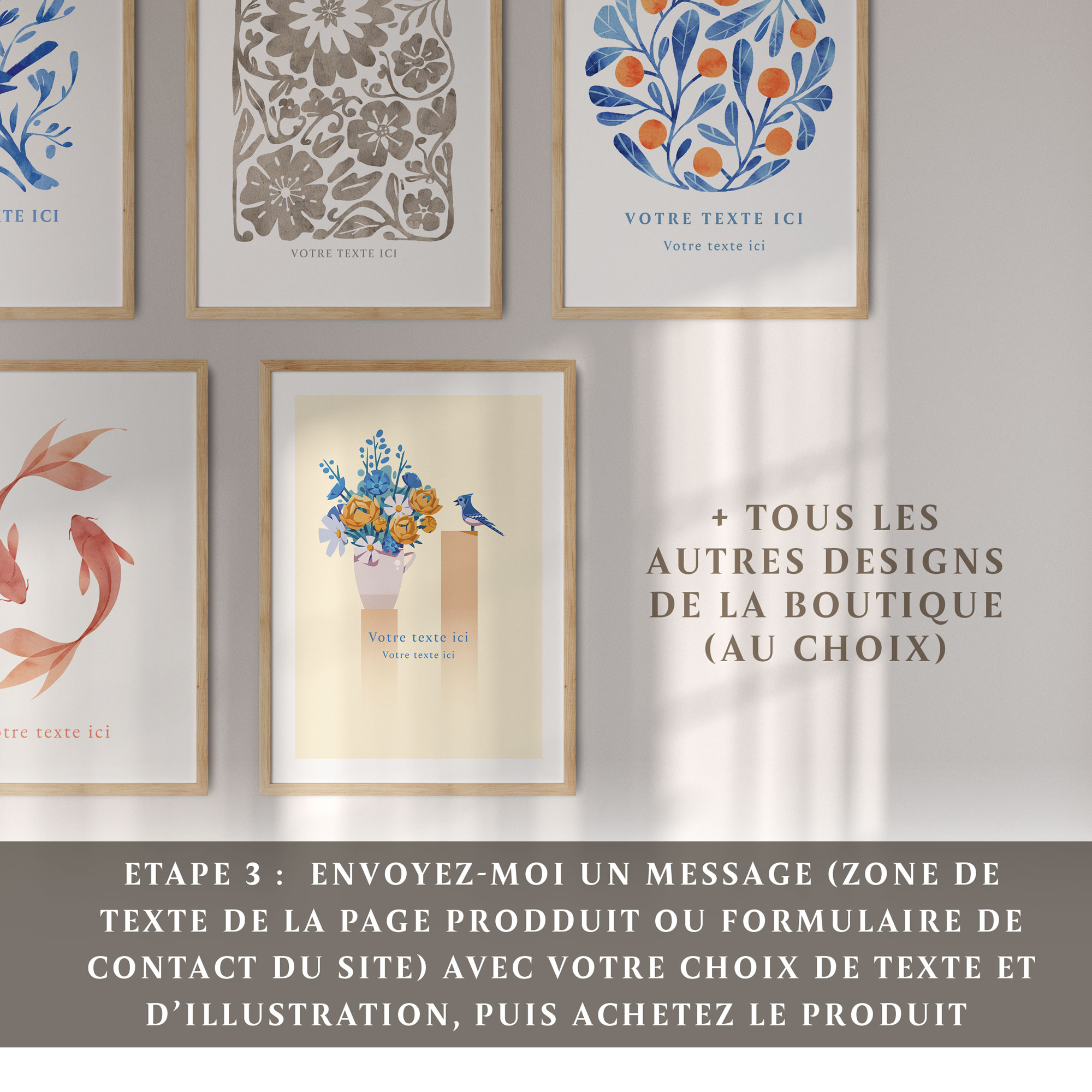 Créez votre affiche personnalisée ! (A4 ou A3)