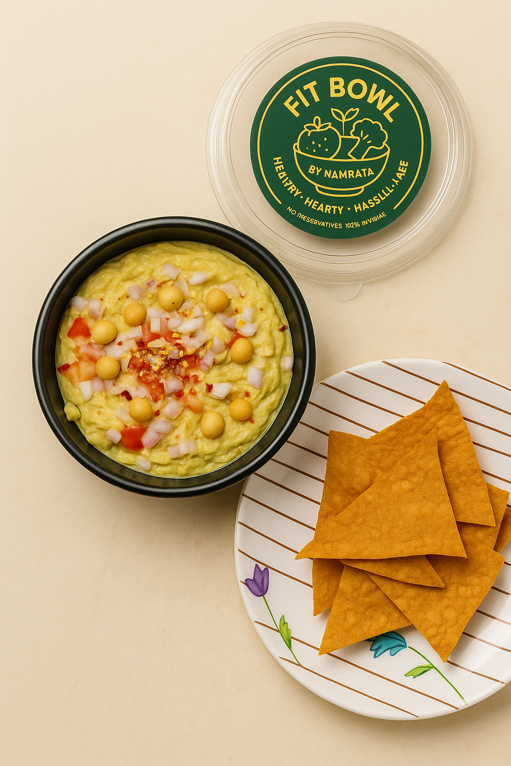 Hummus Veg Bowl (350g)