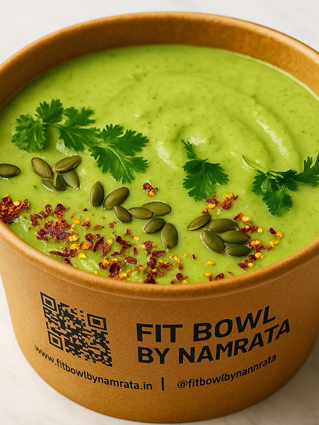 Silky Avocado Green Glow Soup