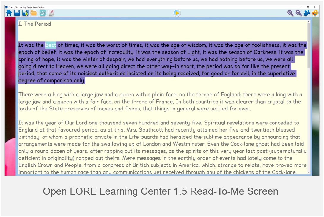Open LORE Learning Center