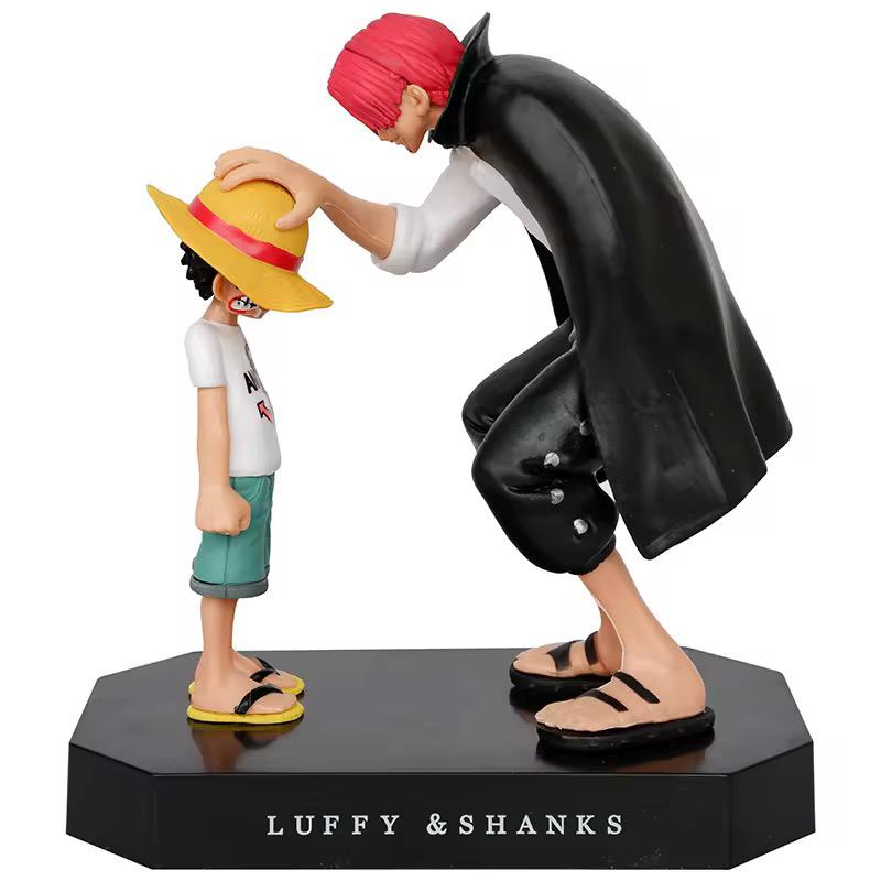 Luffy & Shanks Action Figure - 17cm