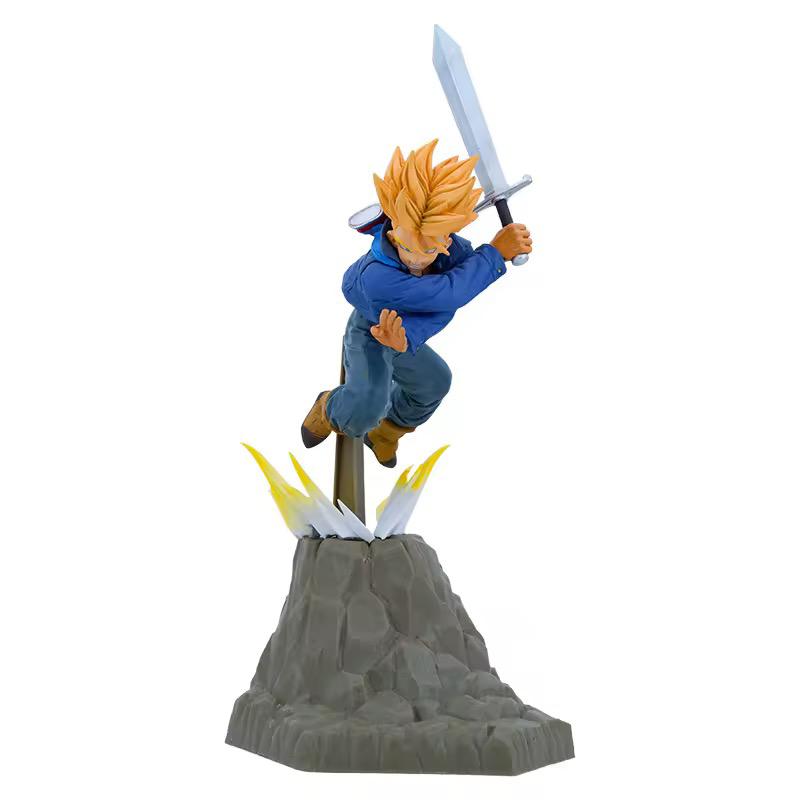 Trunks Attacking Action Figure - 17cm