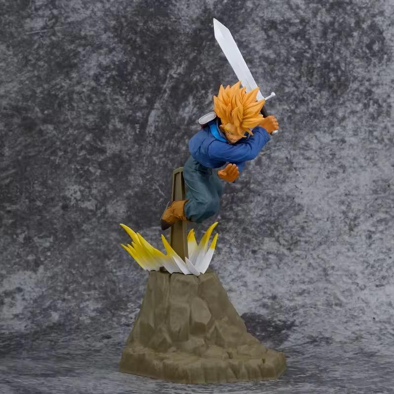 Trunks Attacking Action Figure - 17cm