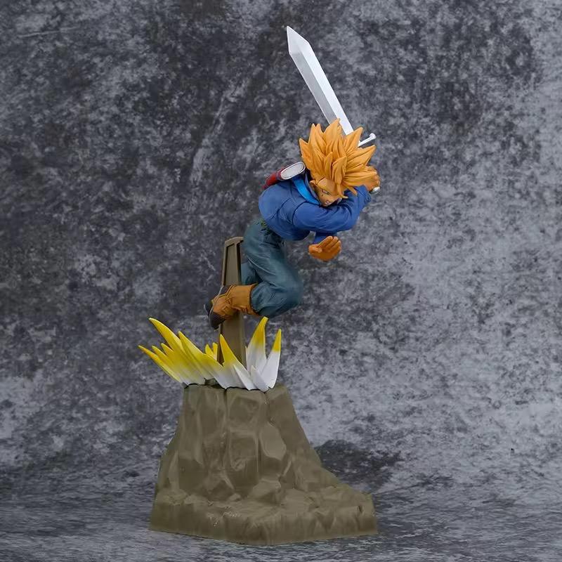 Trunks Attacking Action Figure - 17cm