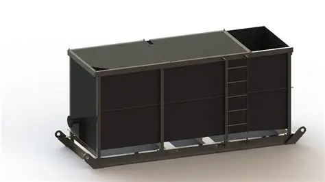 Industrial Steel Storage Container