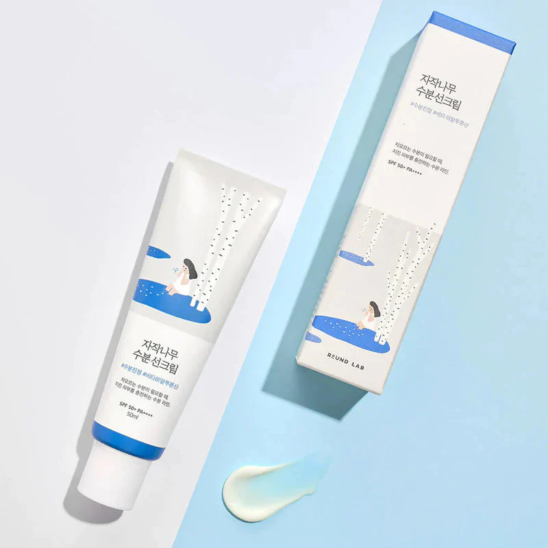 Round Lab – Protector Solar Hidratante Birch Juice SPF45+ Amplio Espectro