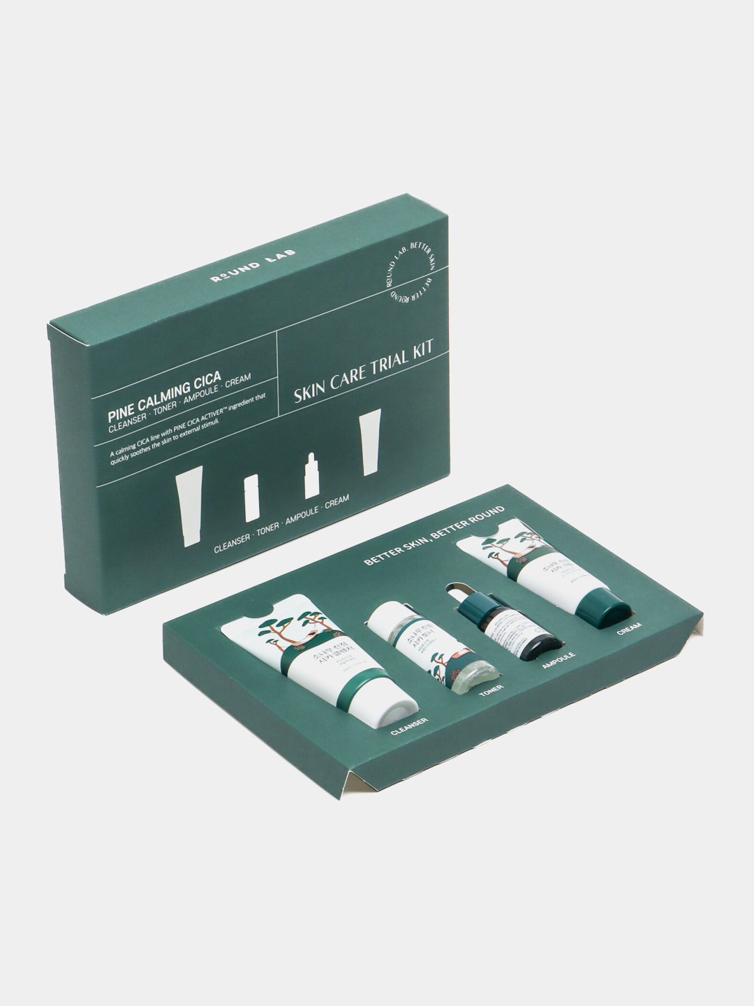 Round lab - Mini Kit Cica calmante de Pino 