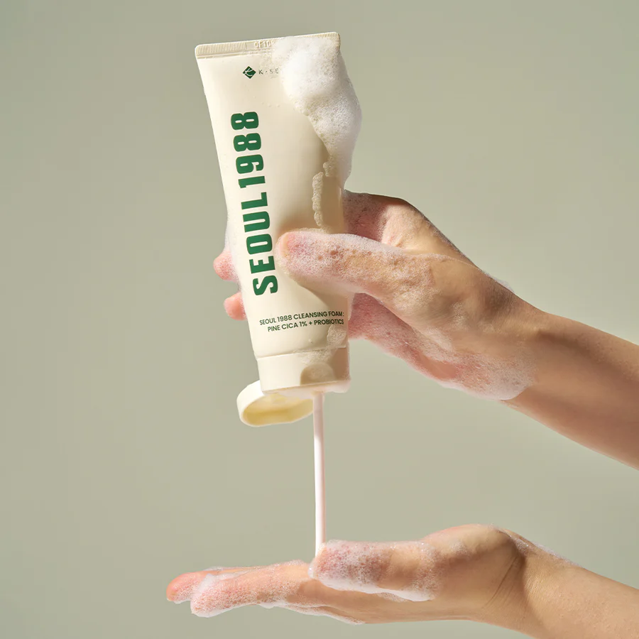 KSECRET – Espuma Limpiadora SEOUL 1988 : Pine Cica 1% + Probióticos