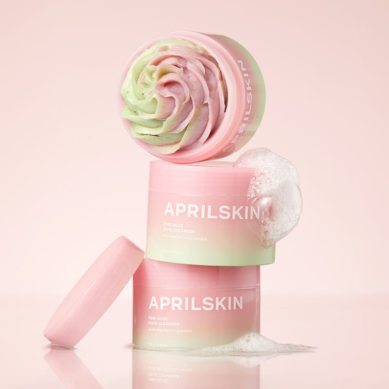 APRILSKIN - Limpiador en Mascarilla con Aloe Rosa