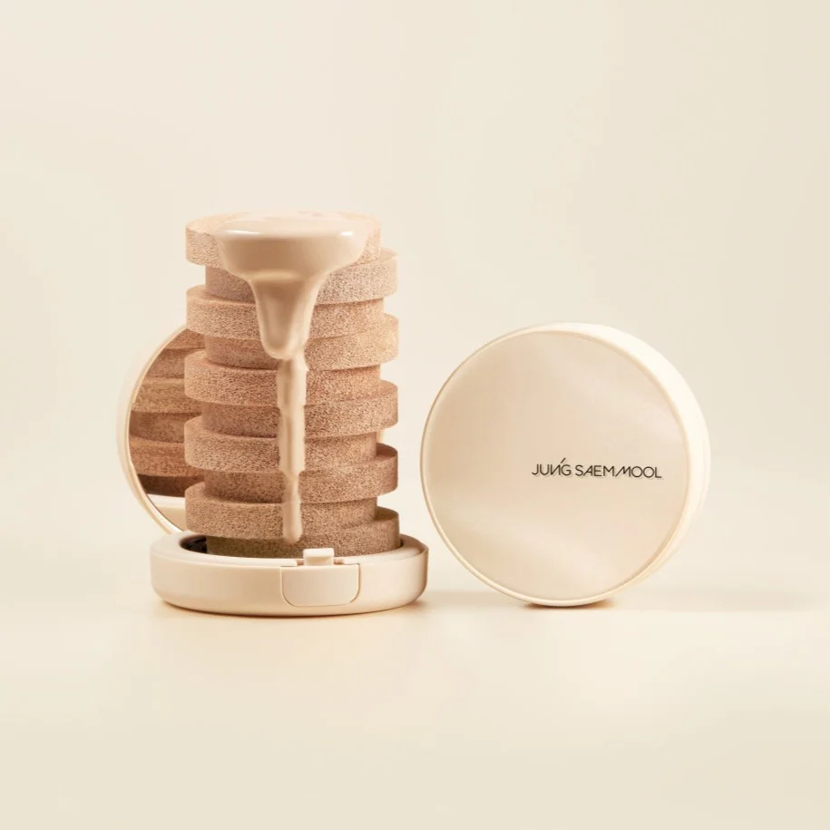 Jung Saem Mool - Skin Nuder Cover Layer Cushion (2 x 1)