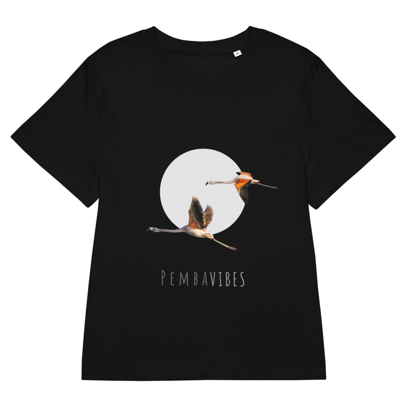 Women’s organic ribbed neck t-shirt