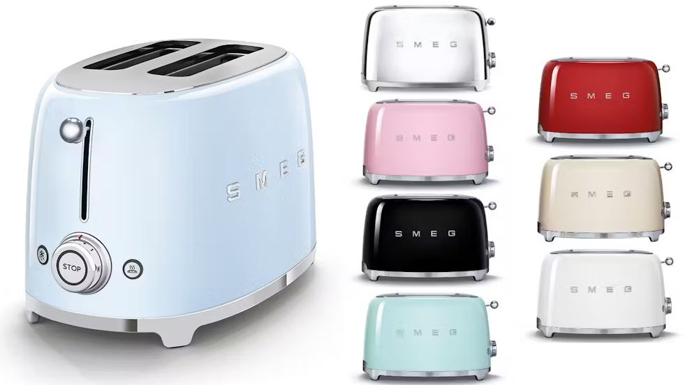 SMEG 2-Slice and 4-Slice Toaster