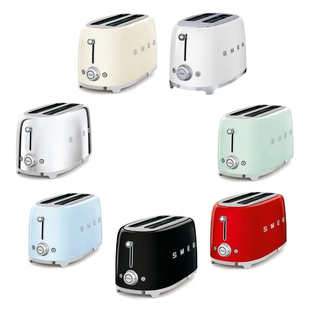 SMEG 2-Slice and 4-Slice Toaster 