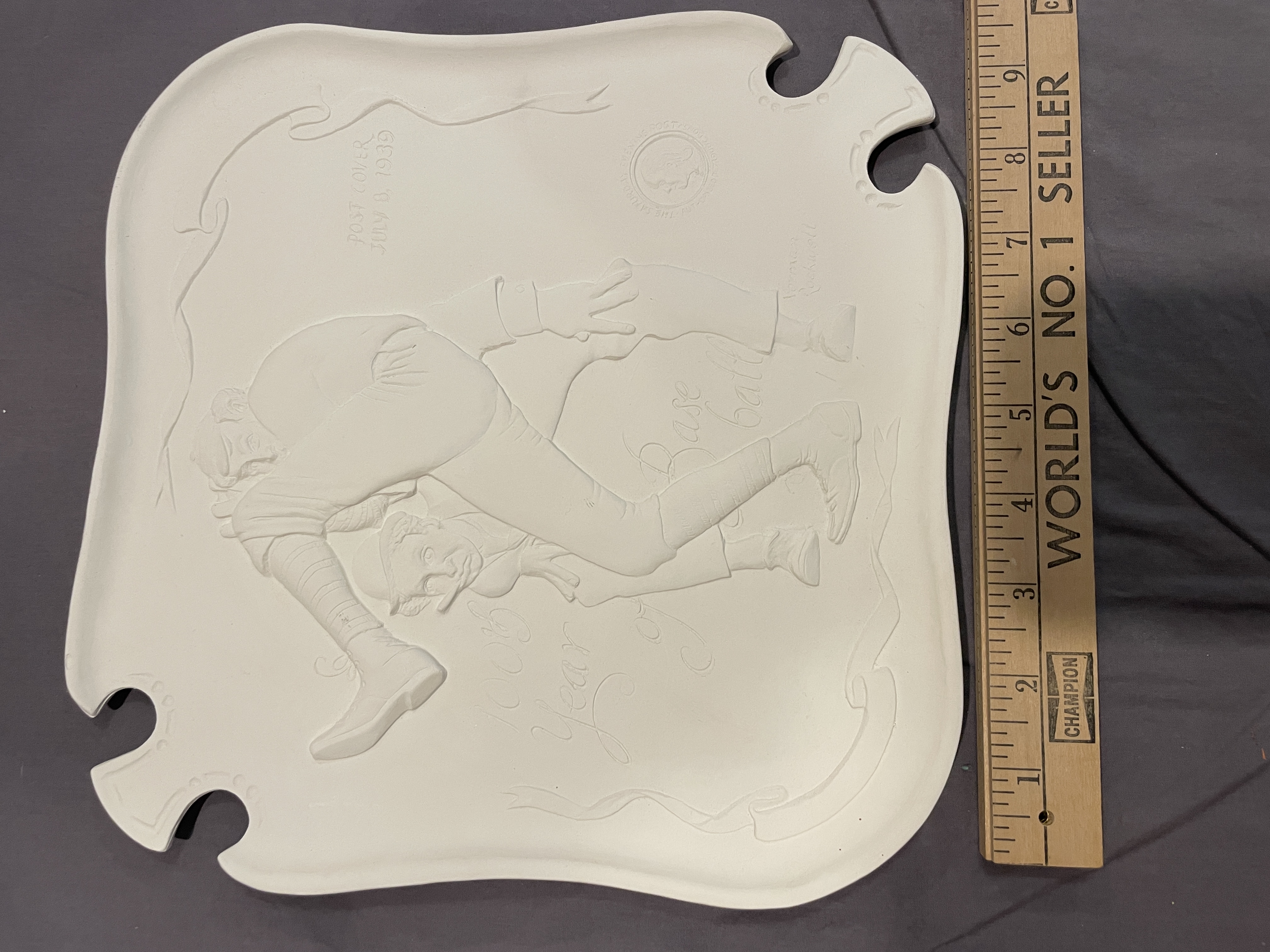 Normand Rockwell 100 year anniversary plate