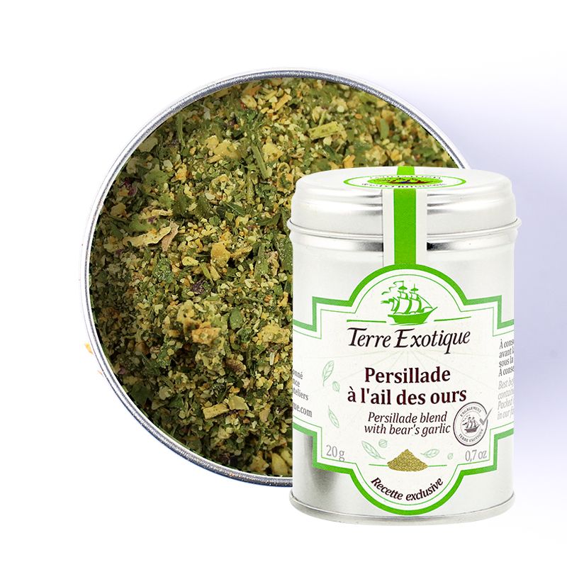 Prieskonių mišinys „Persiladas“ su meškiniu česnaku | TERRE EXOTIQUE