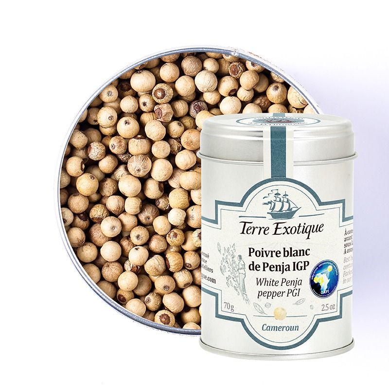 Baltieji Penja pipirai | TERRE EXOTIQUE