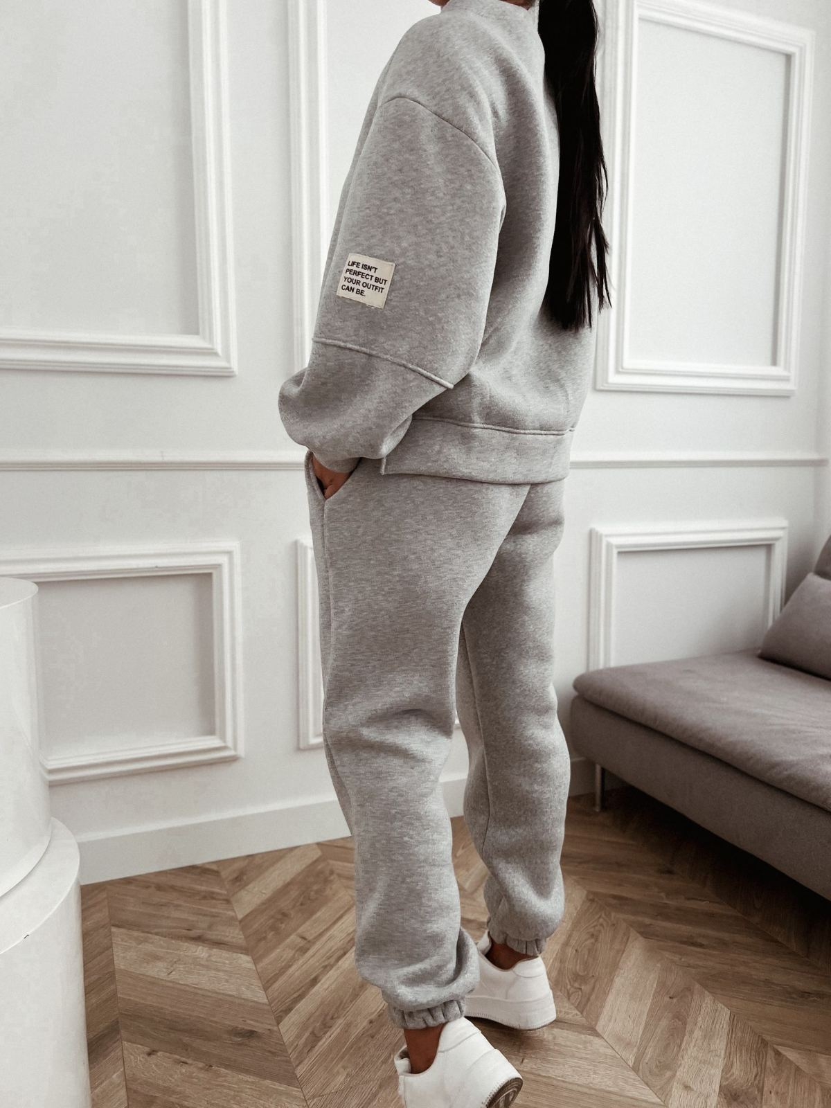 Dres szary 100% bawełna