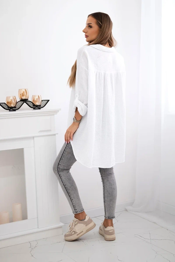 Koszula muślinowa PLUS SIZE