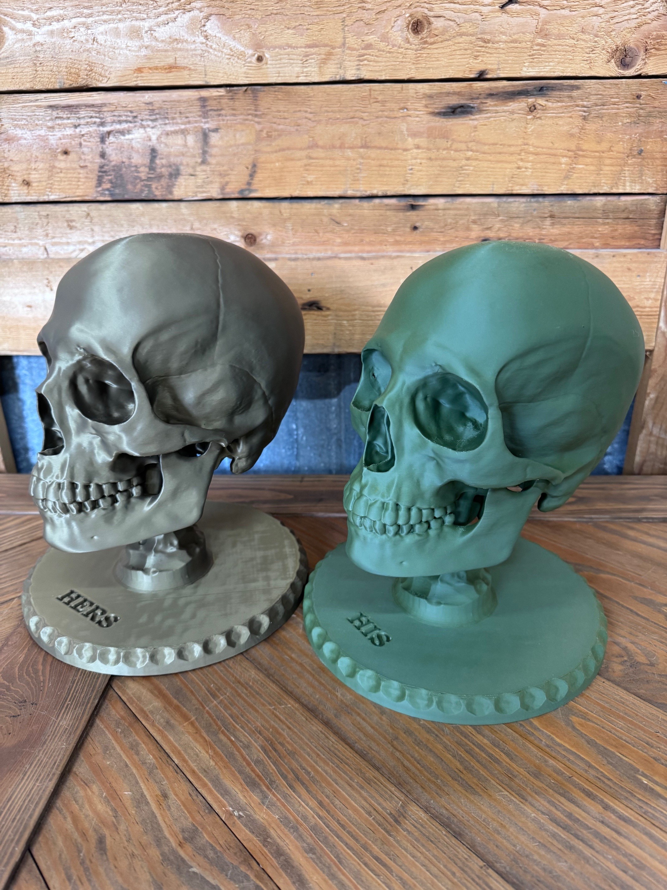  Skull Helmet Stand