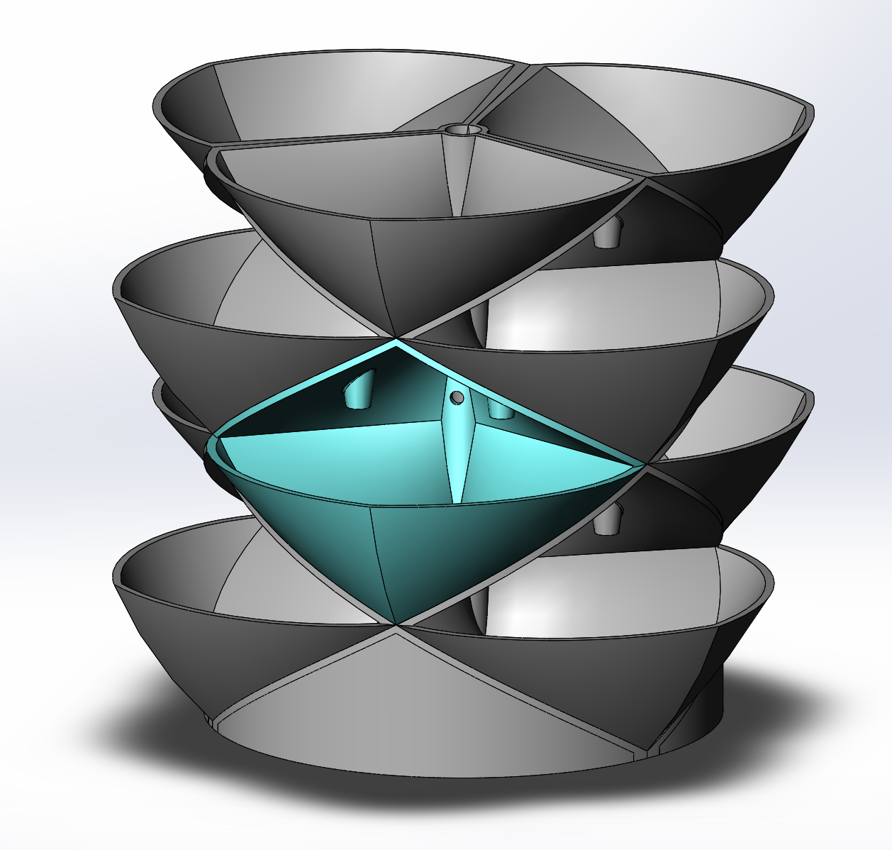 Stacking Planter Pods – Digitaalne Mudel