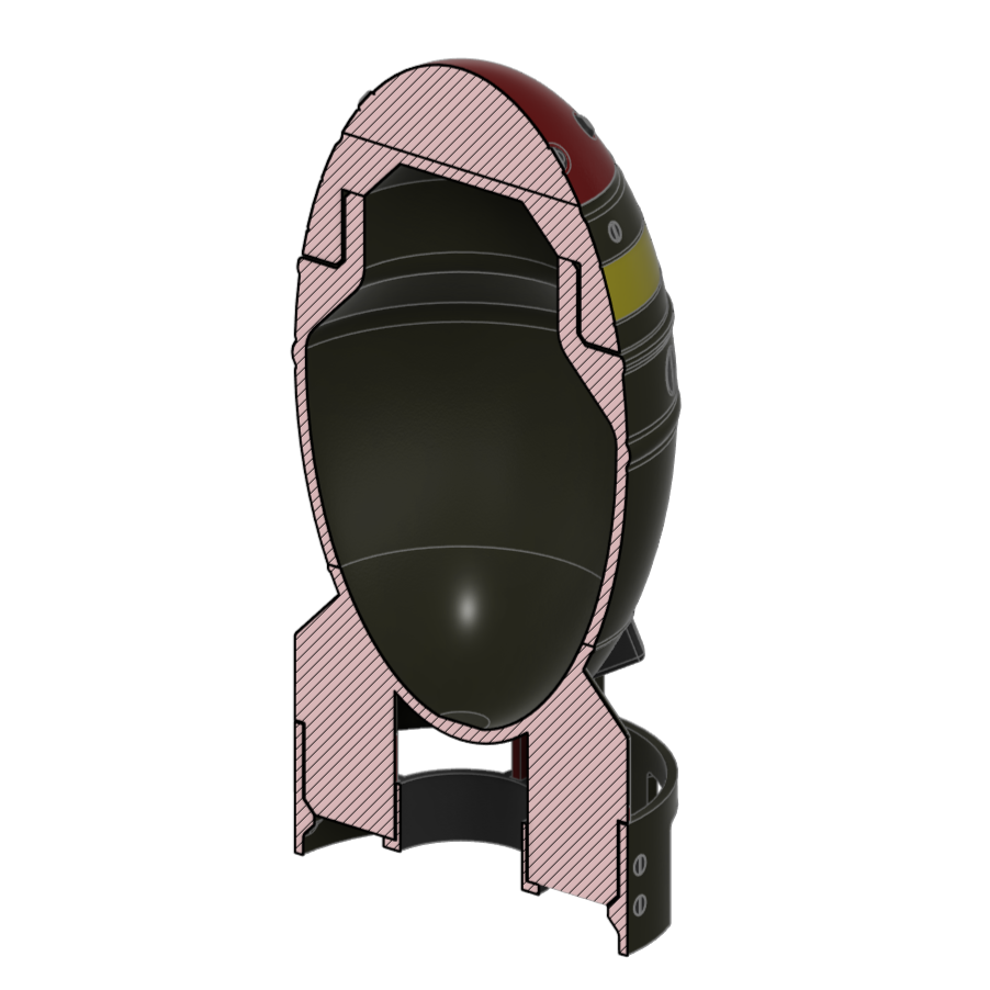 Mini Nuke – 3D prinditav digitaalne mudel