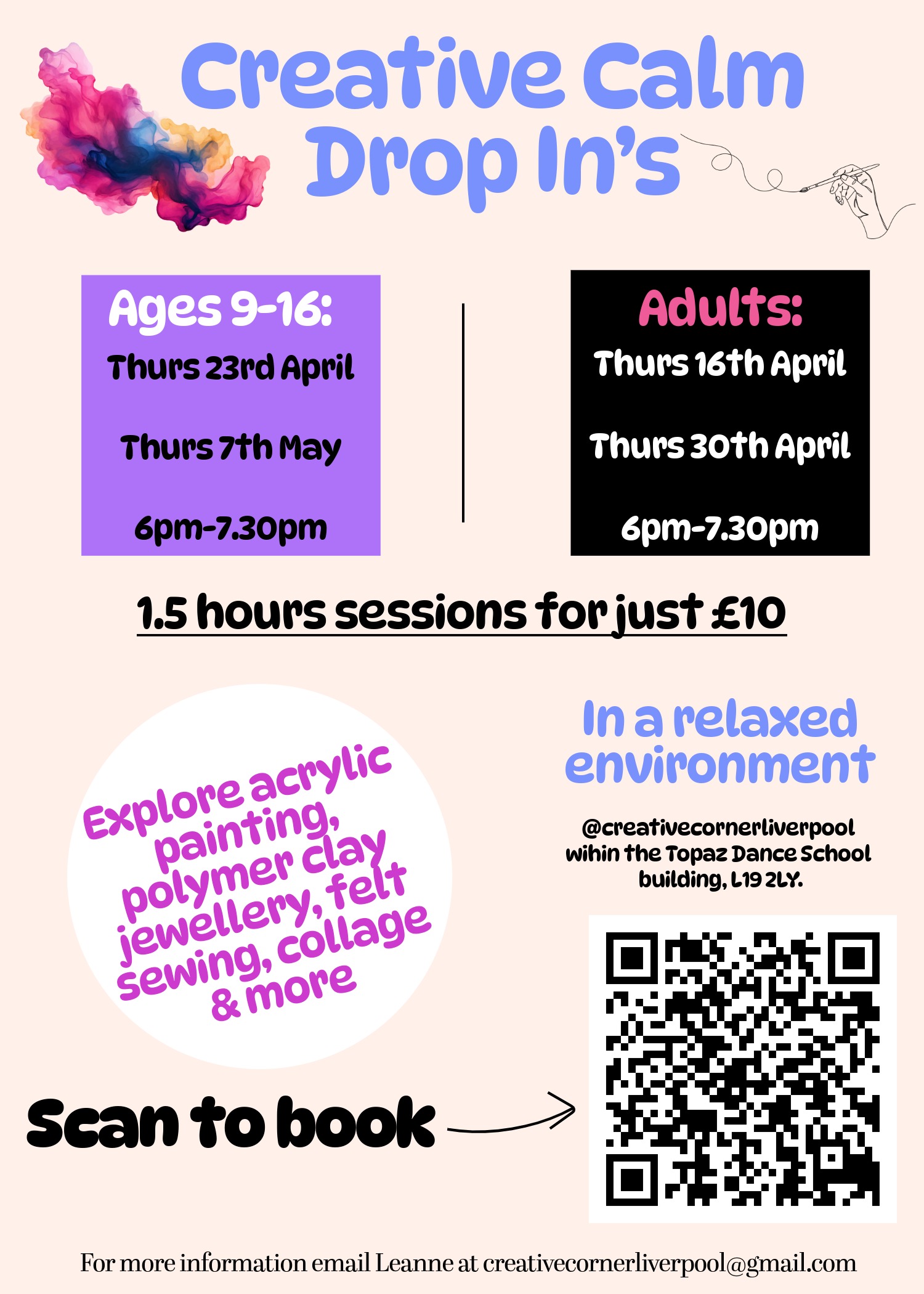 7th May 2026 6pm-7.30pm 