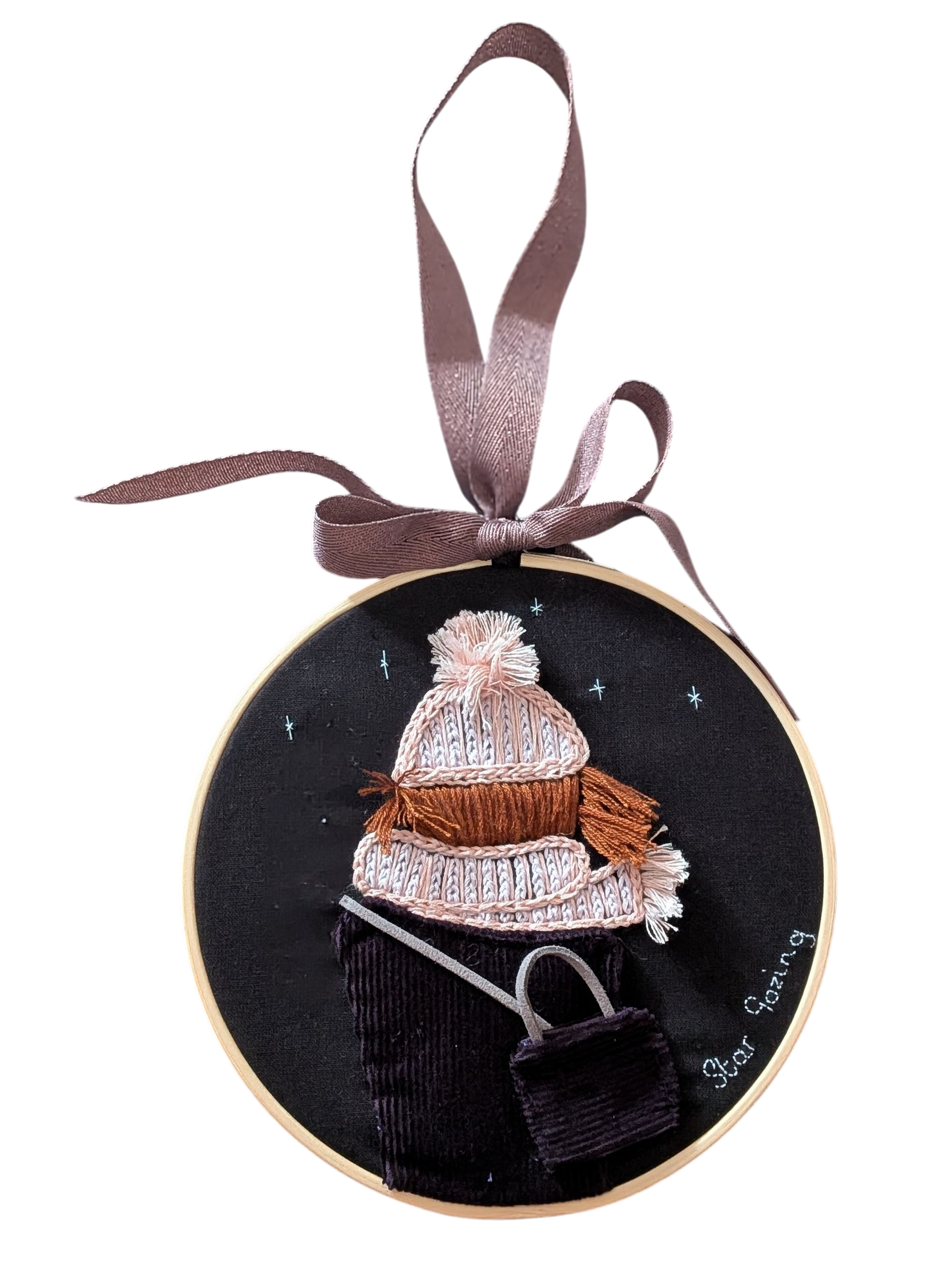 Star Gazing Embroidery Hoop