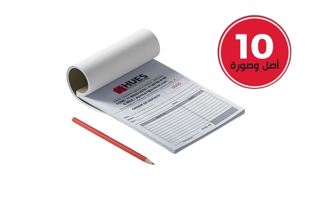 ١٠ دفتر مقاس ١٥ * ٢٠سم - ٤ لون