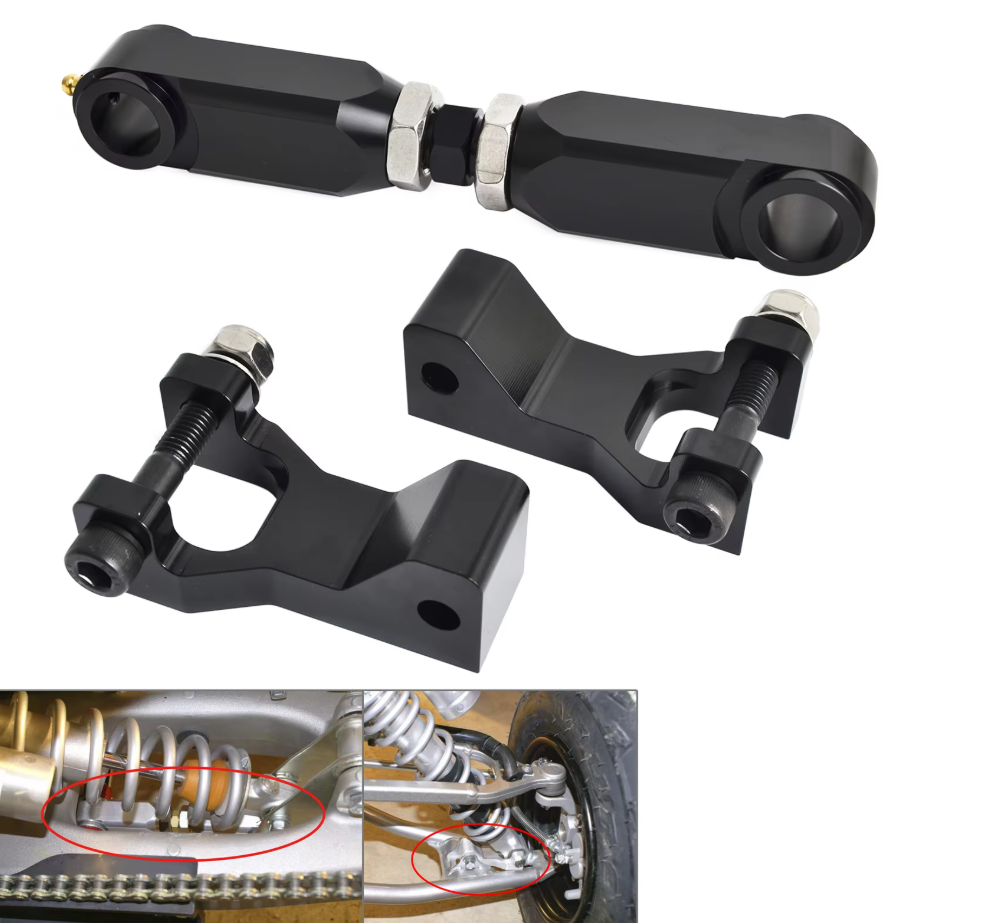 NICECNC Yamaha Raptor 700 Front & Rear Lowering Kit