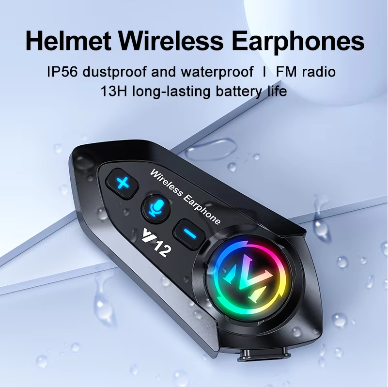 Bluetooth Motorcycle Helmet Headset