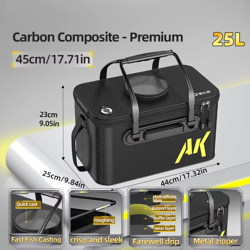 YUZHIYUAN Foldable Live Fish Bag