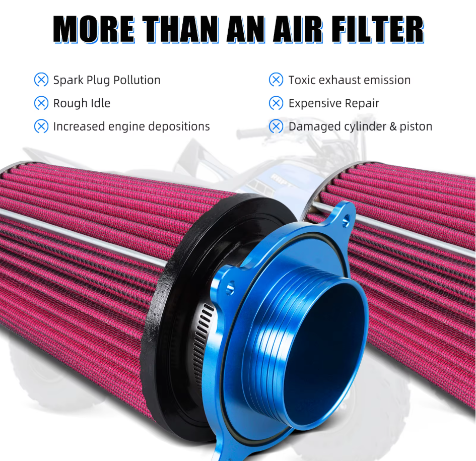 ATV Air Filter Intake Kit for Yamaha Raptor 700 / 700R (2006-2011, 2013-2024)