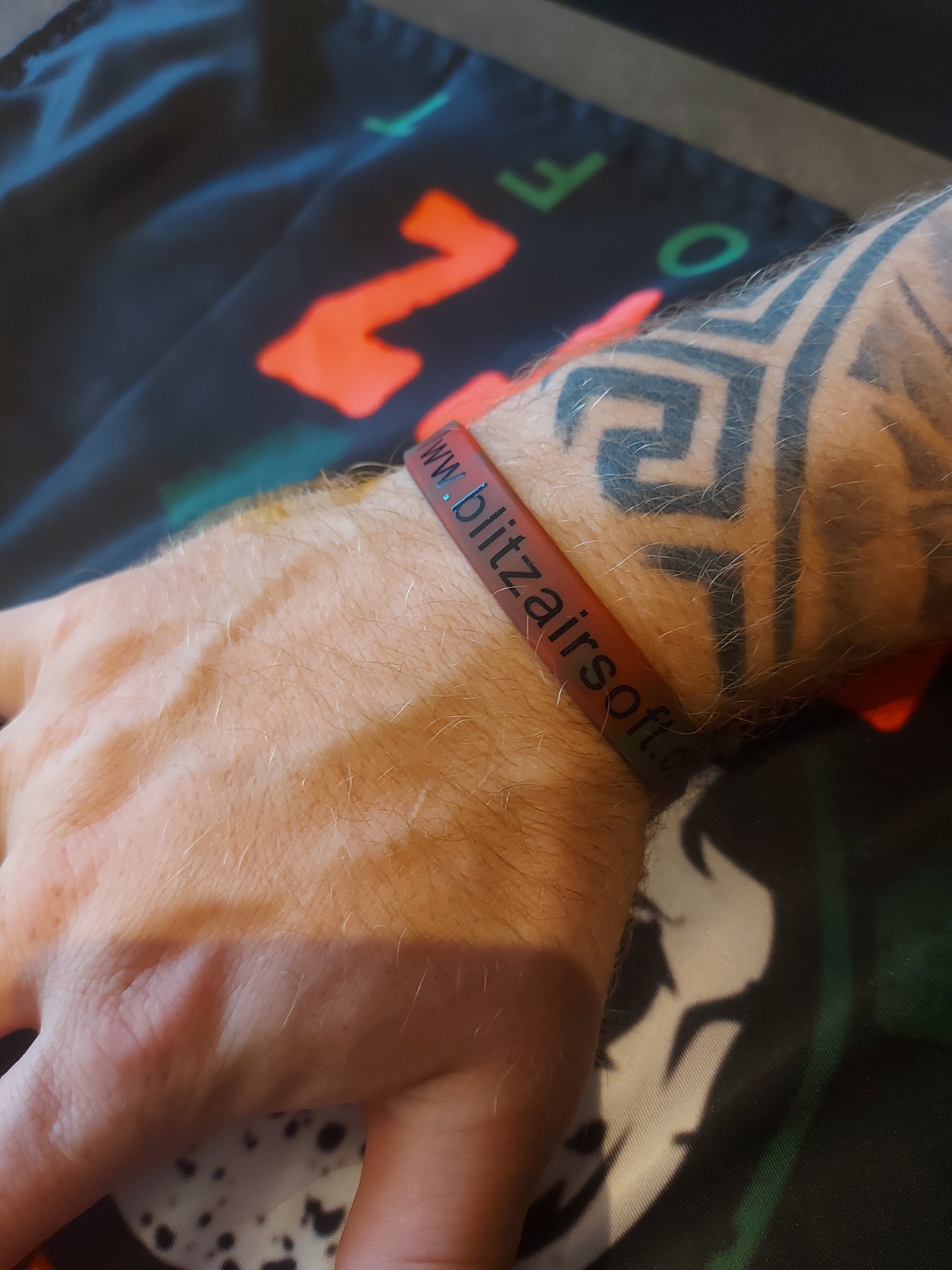 Silicone Blitz Airsoft Wrist Bands