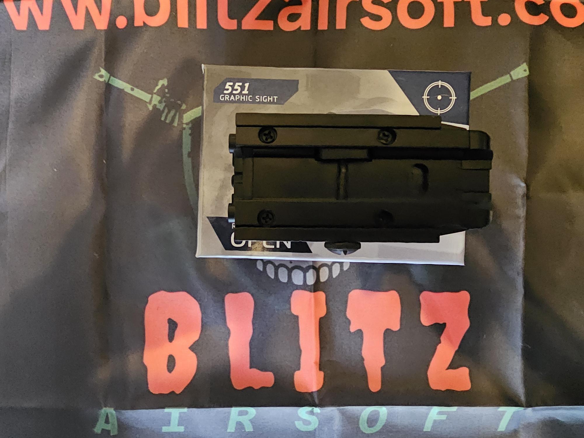 Electro dot sight with red and green dot