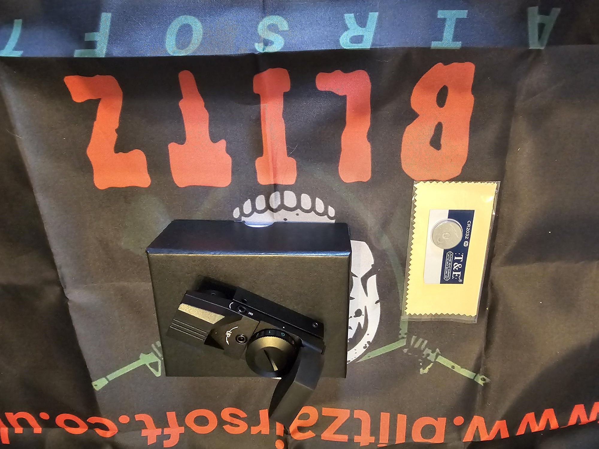  Electro dot sight with red and green dot