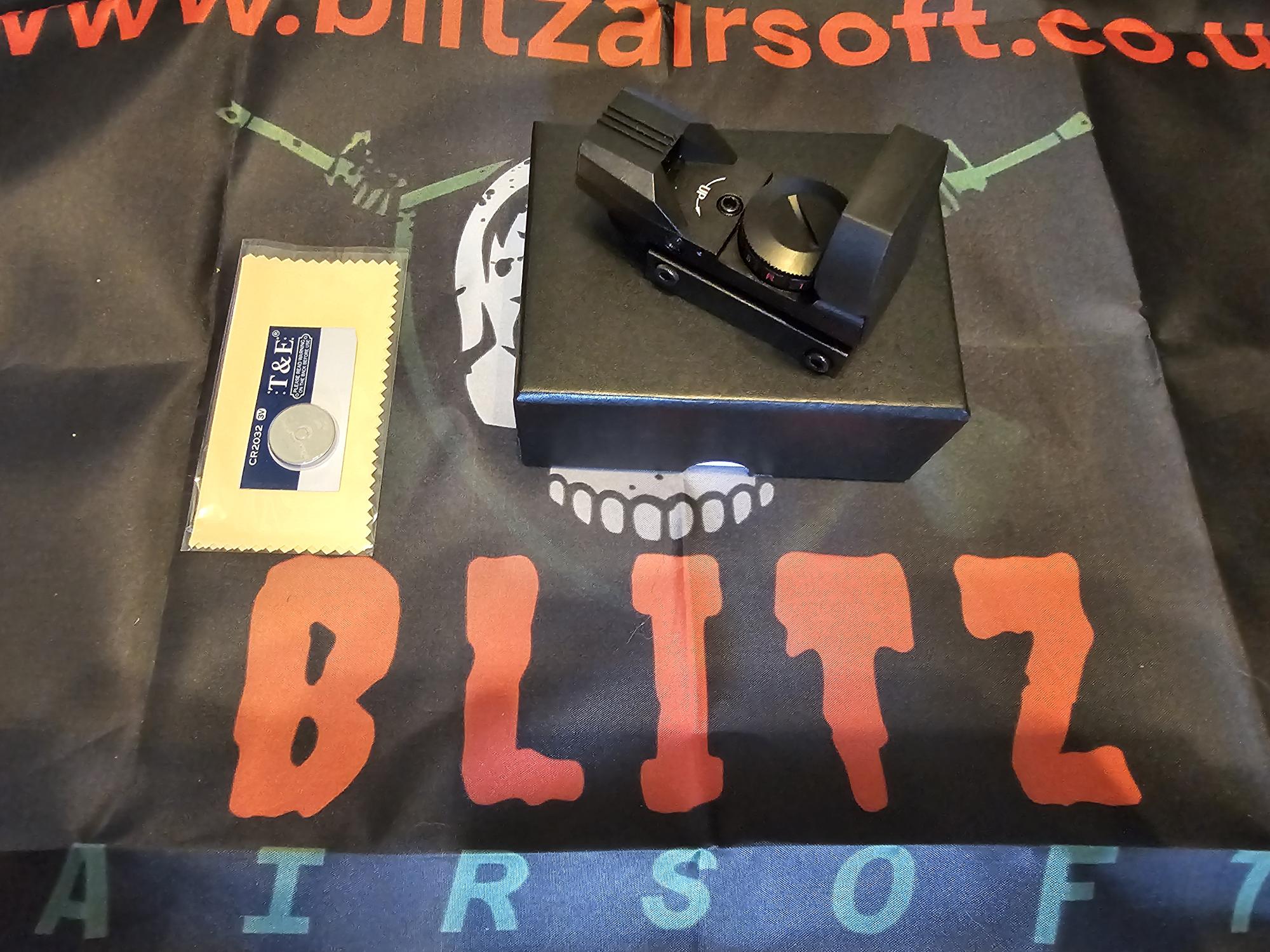  Electro dot sight with red and green dot