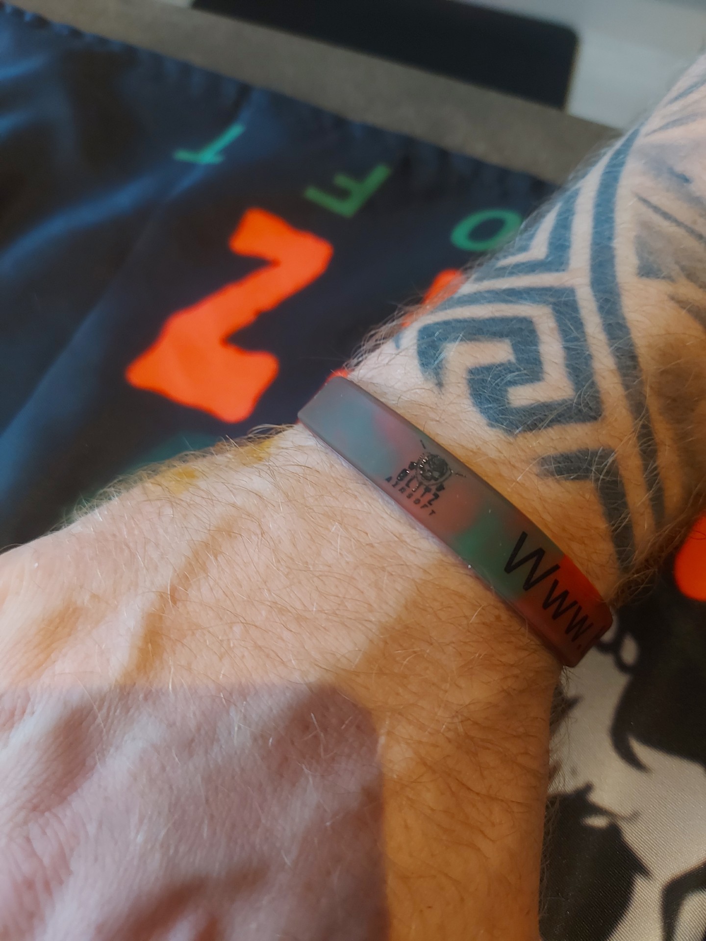 Silicone Blitz Airsoft Wrist Bands