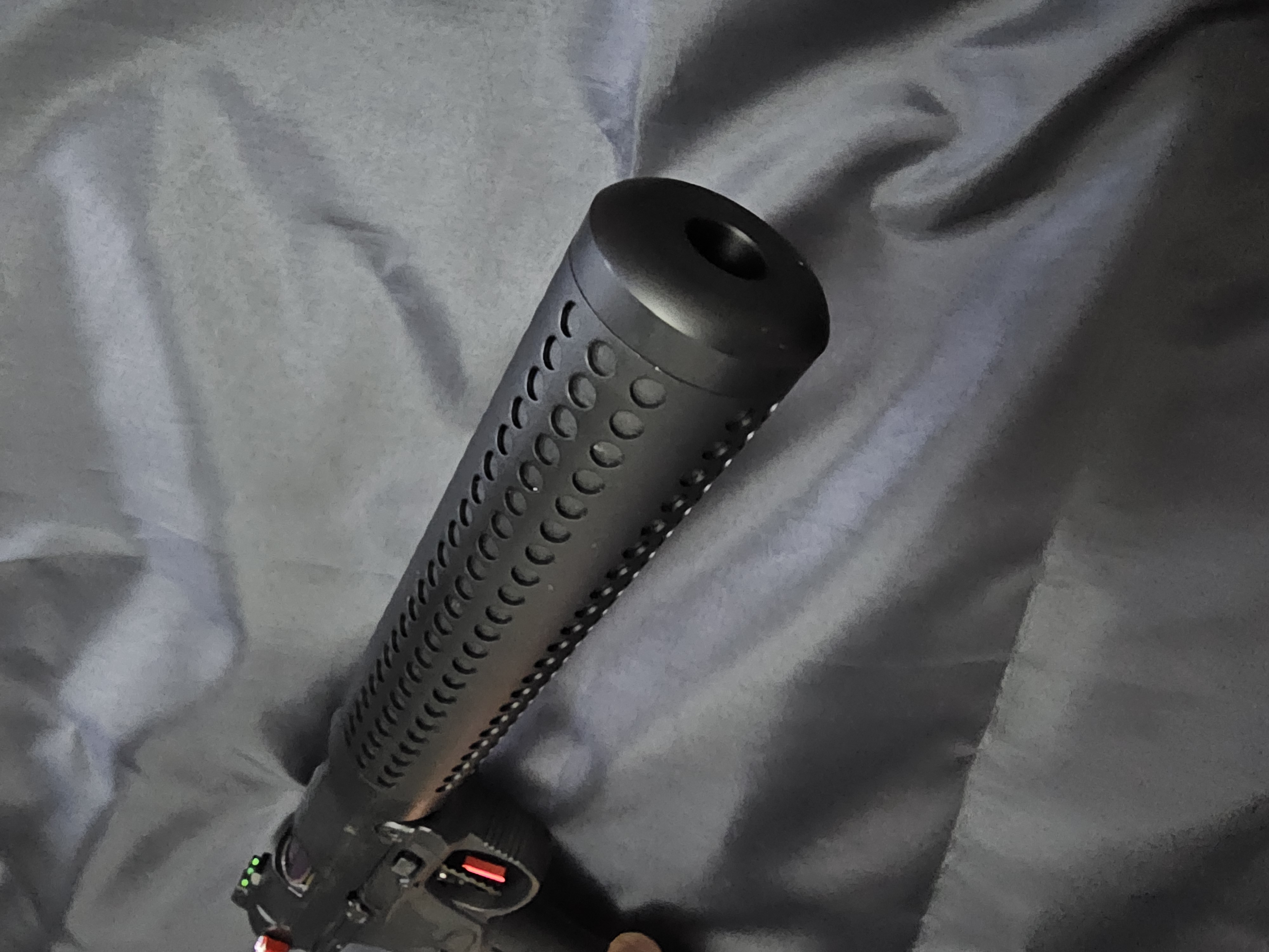 Airsoft suppressor 14mm CCW 15.9cm